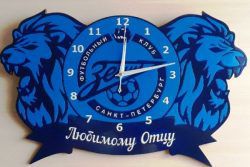 طرح ساعت دیواری زنیت با برش لیزری و سی ان سی - zenith wall clock for laser cut cnc - برای دستگاه CNC چوب و لیزر (سی ان سی)