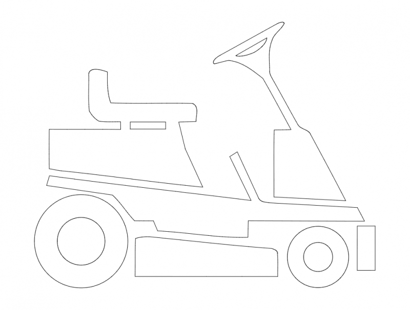 طرح مربوط به خودرو مناسب برای استفاده در دستگاه های cnc چوب و cnc لیزر - vehicle dxf file