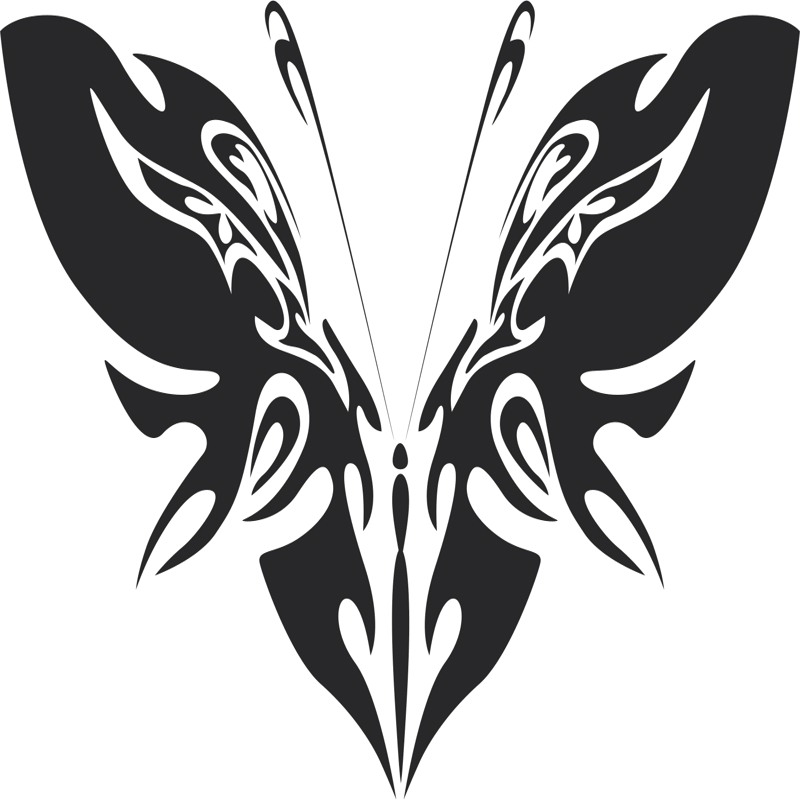 طرح وکتور پروانه شماره 042 مناسب برای استفاده در دستگاه های cnc چوب و cnc لیزر - butterfly vector art 042 cdr file