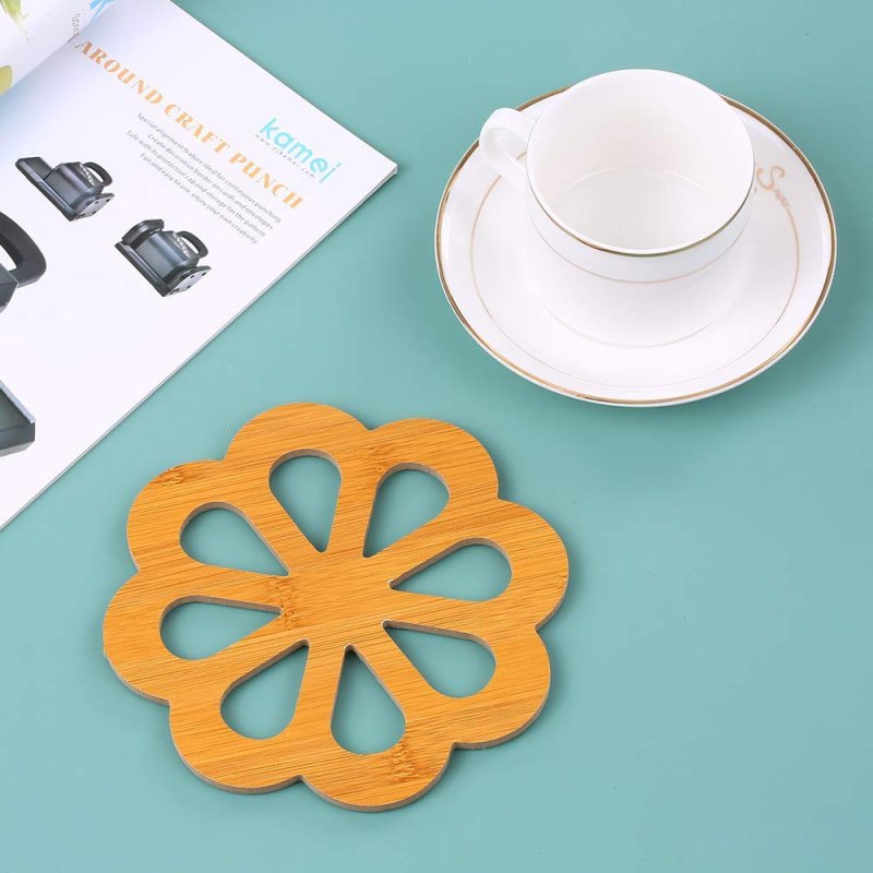 طرح زیرلیوانی‌های گرد گل آلو مناسب برای استفاده در دستگاه های cnc چوب و cnc لیزر - laser cut round plum flower coasters