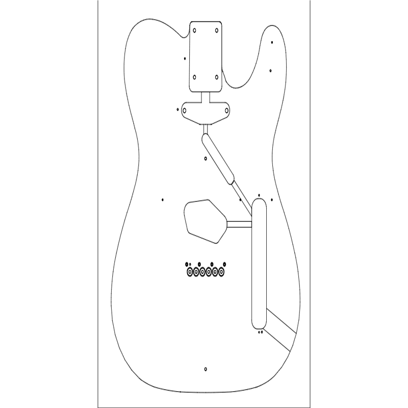 طرح ۵۳ ثابت برای body master ns noflat 1 مناسب برای استفاده در دستگاه های cnc چوب و cnc لیزر - 53 body master ns noflat 1 fixed dxf file