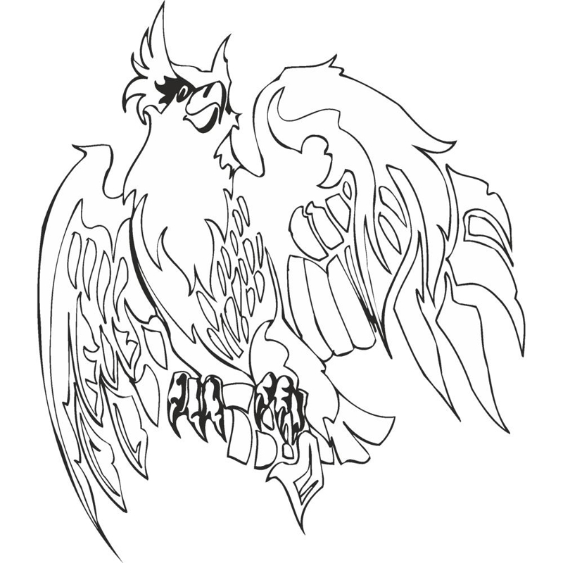طرح وکتور تصاویر عقاب مناسب برای استفاده در دستگاه های cnc چوب و cnc لیزر - eagle illustrations vector cdr file