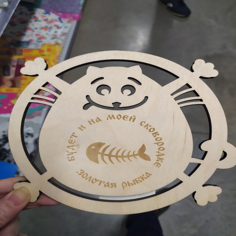 طرح زیرلیوانی گربه شخصی مناسب برای استفاده در دستگاه های cnc چوب و cnc لیزر - laser cut personalized cat coasters cdr file