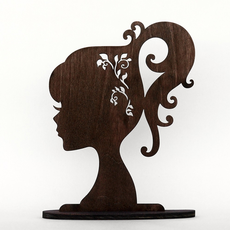 طرح پایه های جواهر و گل مناسب برای استفاده در دستگاه های cnc چوب و cnc لیزر - laser cut stands for jewelry fairy and flower cdr file