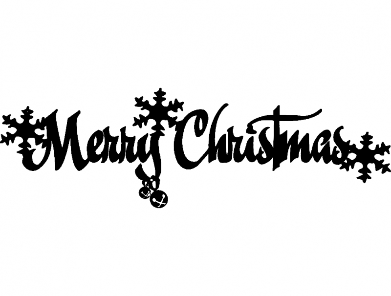 طرح آویز کریسمس شماره ۲ مناسب برای استفاده در دستگاه های cnc چوب و cnc لیزر - christmas hanger 2 dxf file