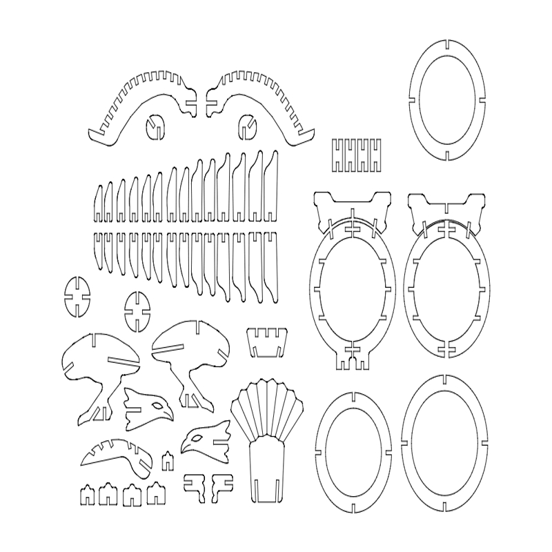 طرح کارت ویزیت مناسب برای استفاده در دستگاه های cnc چوب و cnc لیزر - maket kartal dxf file