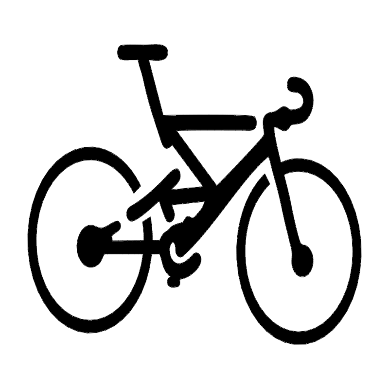 طرح دوچرخه مناسب برای استفاده در دستگاه های cnc چوب و cnc لیزر - bike dxf file
