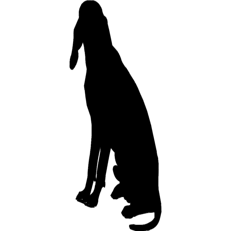 طرح سگ برای شکار مناسب برای استفاده در دستگاه های cnc چوب و cnc لیزر - dog for hunting dxf file