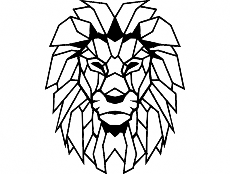 طرح اصلان مناسب برای استفاده در دستگاه های cnc چوب و cnc لیزر - aslan dxf file