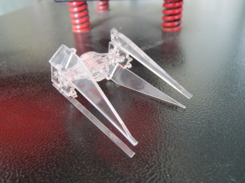 طرح رهگیر کراوات کوچک مناسب برای استفاده در دستگاه های cnc چوب و cnc لیزر - laser cut mini tie interceptor dxf file