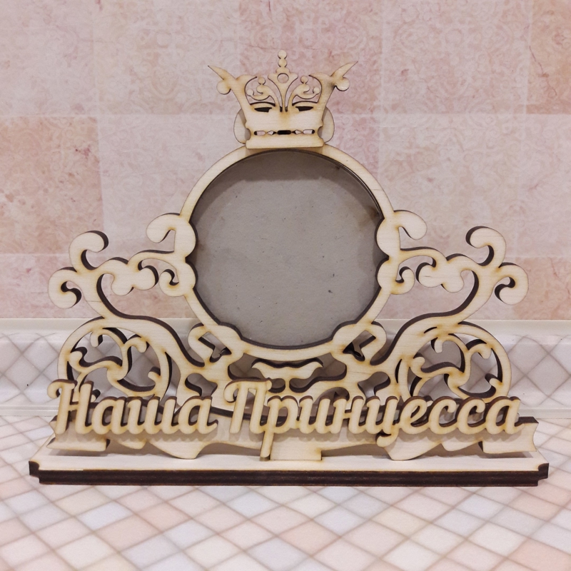 طرح قاب عکس کالسکه مناسب برای استفاده در دستگاه های cnc چوب و cnc لیزر - carriage picture frame cdr file