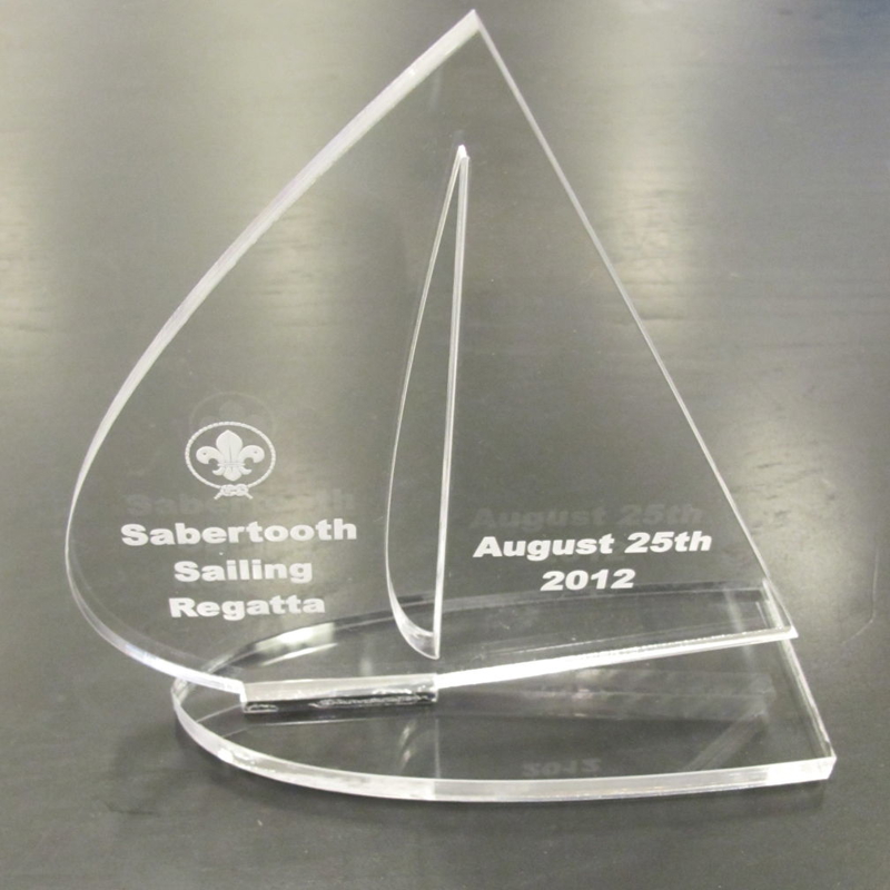 طرح تندیس اکریلیک مناسب برای استفاده در دستگاه های cnc چوب و cnc لیزر - laser cut acrylic trophy cdr file