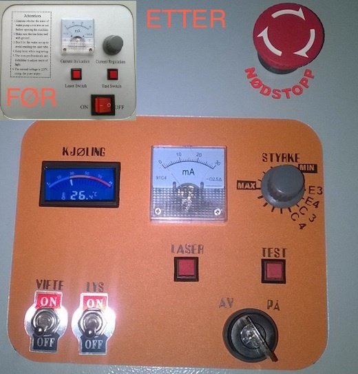 طرح پنل جلویی k40 مناسب برای استفاده در دستگاه های cnc چوب و cnc لیزر - laser cut k40 front panel