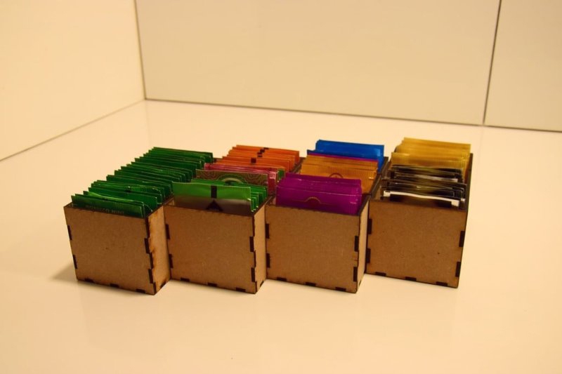 طرح جعبه چای ۳ میلی‌متری مناسب برای استفاده در دستگاه های cnc چوب و cnc لیزر - laser cut tea box 3mm