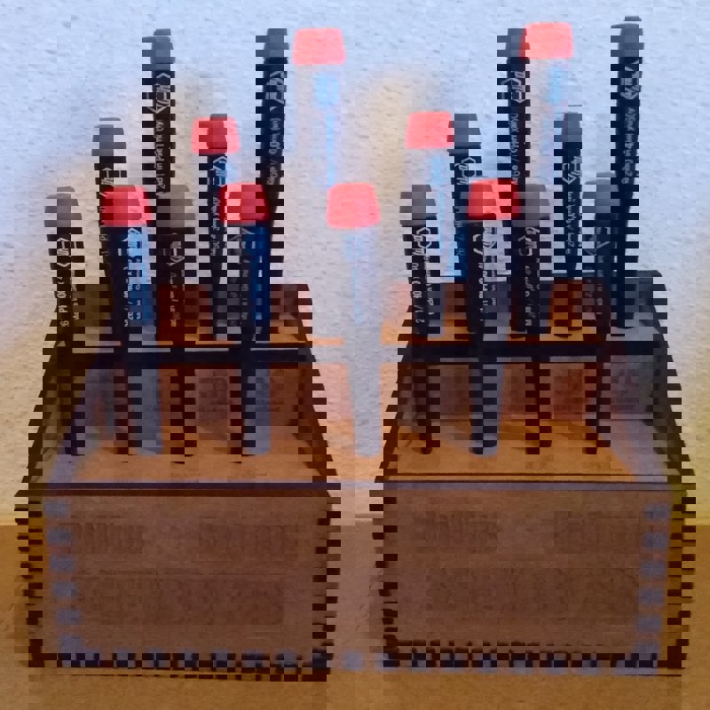 طرح نگهدارنده قفسه نگهداری پیچ گوشتی مناسب برای استفاده در دستگاه های cnc چوب و cnc لیزر - laser cut screwdriver storage rack holder