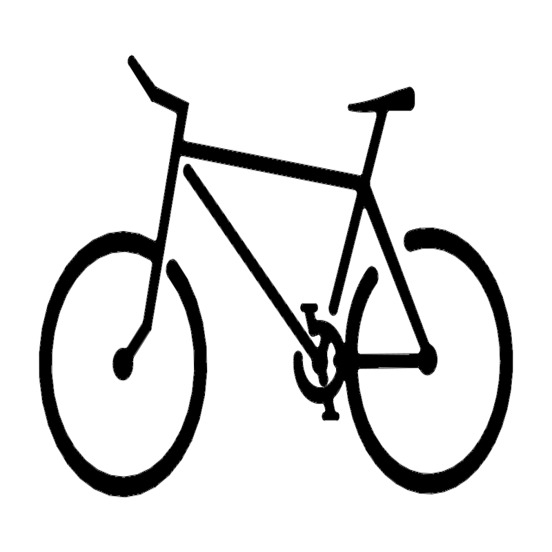 طرح دوچرخه شماره ۱ مناسب برای استفاده در دستگاه های cnc چوب و cnc لیزر - bicycle1 dxf file
