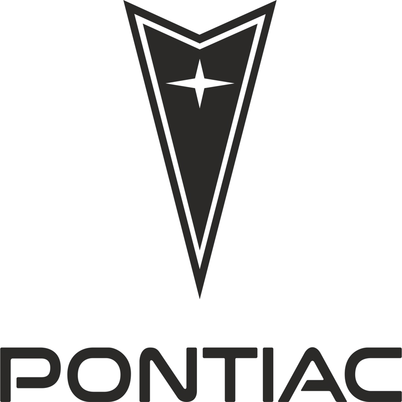 طرح فایل وکتور لوگوی پونتیاک ( ) مناسب برای استفاده در دستگاه های cnc چوب و cnc لیزر - pontiac logo vector cdr file