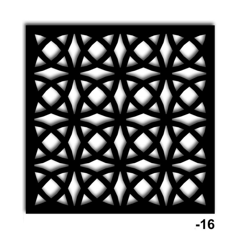 طرح صفحه نمایش فایا ۱۶ مناسب برای استفاده در دستگاه های cnc چوب و cnc لیزر - faya screen design 16 dxf file