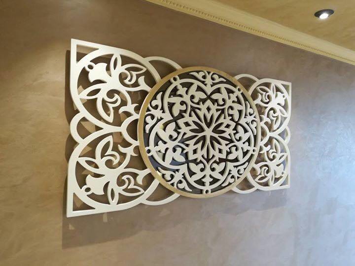 طرح جدا شده از دووار مناسب برای استفاده در دستگاه های cnc چوب و cnc لیزر - duvar sep dxf file