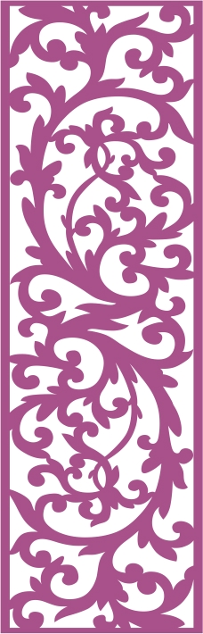طرح پنل وکتور بدون درز شماره ۱۷۶ مناسب برای استفاده در دستگاه های cnc چوب و cnc لیزر - laser cut vector panel seamless 176 cdr file