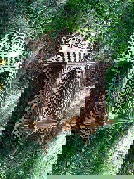 طرح قفسه دکوری مناسب برای استفاده در دستگاه های cnc چوب و cnc لیزر - laser cut decor shelf cdr file