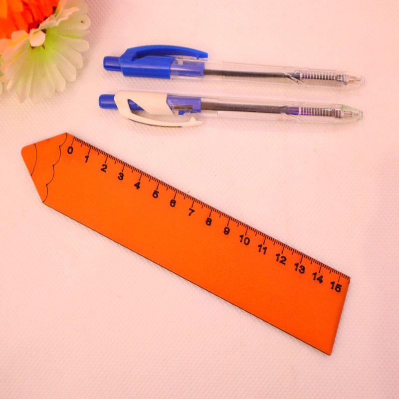 طرح خط کش چوبی مناسب برای استفاده در دستگاه های cnc چوب و cnc لیزر - laser cut wooden pencil ruler cdr file