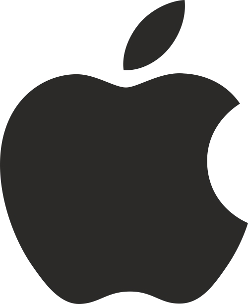 طرح لوگوی اپل مناسب برای استفاده در دستگاه های cnc چوب و cnc لیزر - apple logo cdr file