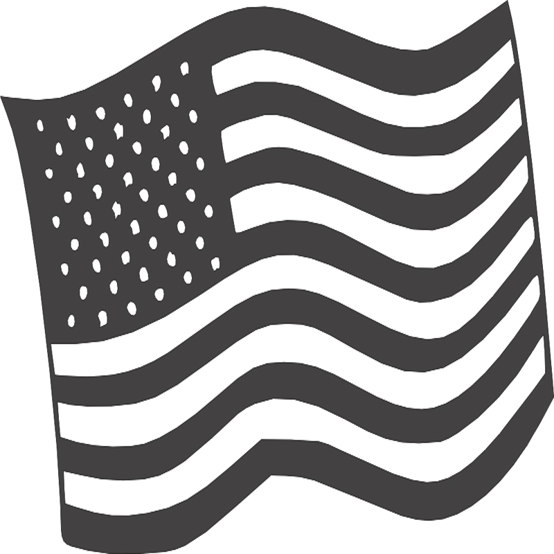 طرح پرچم آمریکا رایگان مناسب برای استفاده در دستگاه های cnc چوب و cnc لیزر - free american flag dxf file