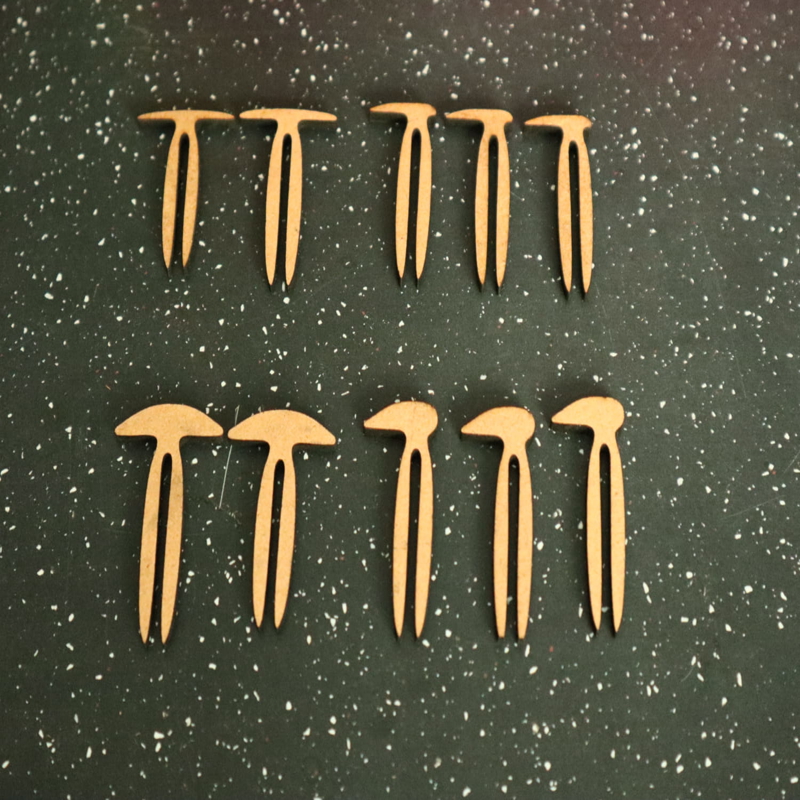 طرح سنجاق لانه زنبوری مناسب برای استفاده در دستگاه های cnc چوب و cnc لیزر - laser cut honeycomb pins cdr file