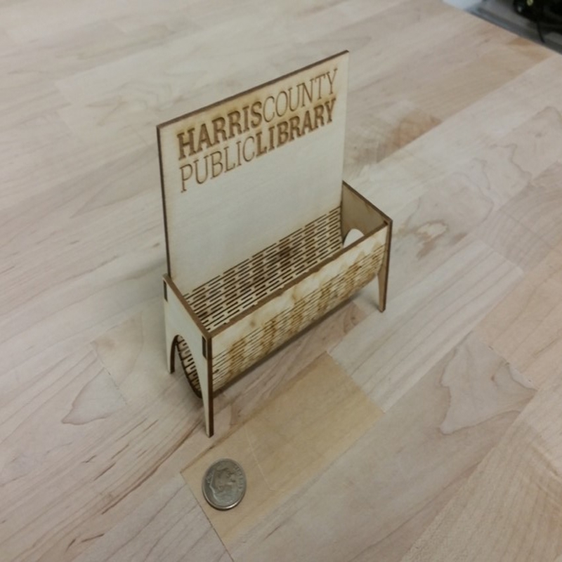 طرح کارت ویزیت مناسب برای استفاده در دستگاه های cnc چوب و cnc لیزر - laser cut business card holder svg file