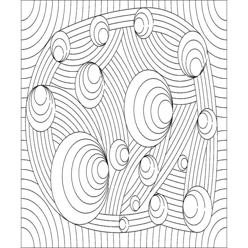 طرح جغرافیایی ۱۵۳ مناسب برای استفاده در دستگاه های cnc چوب و cnc لیزر - geo design 153 dxf file