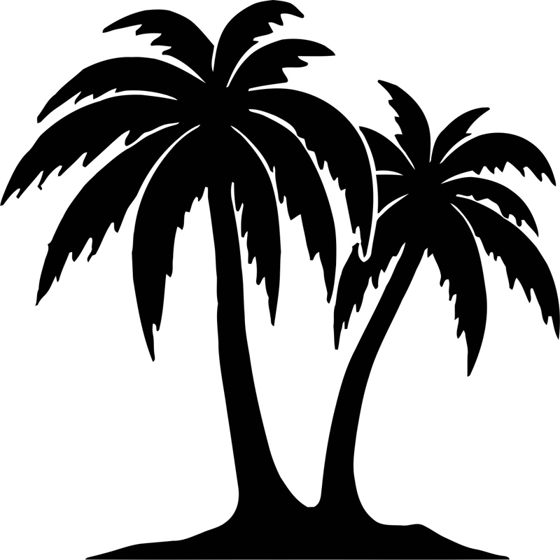 طرح فایل وکتور برچسب وینیل درخت مناسب برای استفاده در دستگاه های cnc چوب و cnc لیزر - tree vinyl decals vector cdr file