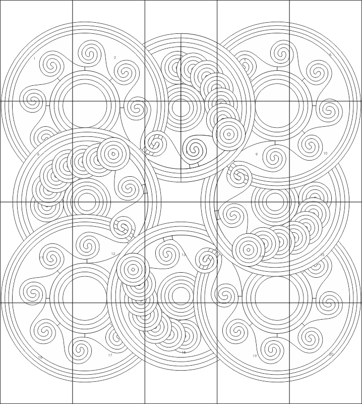 طرح پکن 011212 مناسب برای استفاده در دستگاه های cnc چوب و cnc لیزر - Design and vector for CNC machine