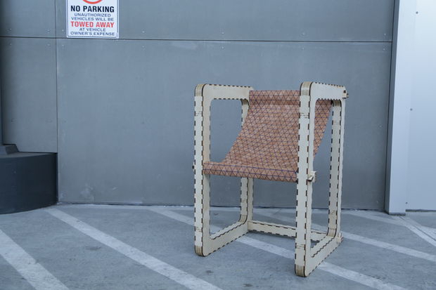 طرح صندلی مدرن مناسب برای استفاده در دستگاه های cnc چوب و cnc لیزر - modern chair laser cut cnc plan cdr file