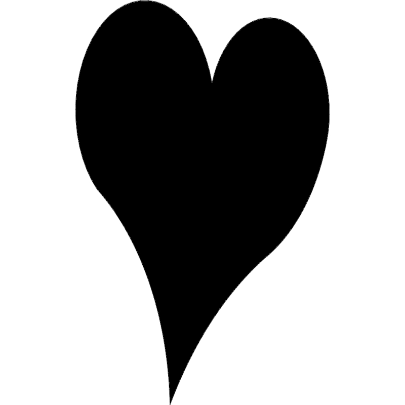 طرح قلب ۲ و ۵ مناسب برای استفاده در دستگاه های cnc چوب و cnc لیزر - heart 2 5 dxf file
