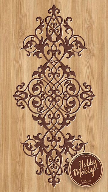 طرح و نقش گل و گیاه مناسب برای استفاده در دستگاه های cnc چوب و cnc لیزر - ornament pattern decor cdr file
