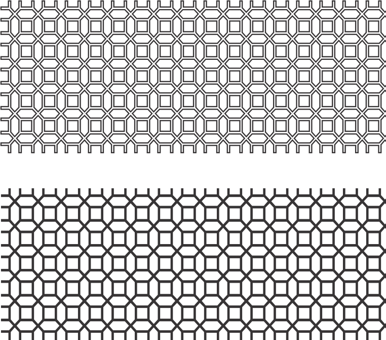طرح الگوی پنل صفحه نمایش مناسب برای استفاده در دستگاه های cnc چوب و cnc لیزر - screen panel pattern cdr file
