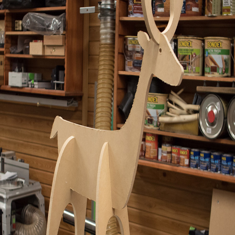 طرح روتر cnc رودولف کریسمس مناسب برای استفاده در دستگاه های cnc چوب و cnc لیزر - christmas reindeer rudolph laser cut cnc router plans svg file