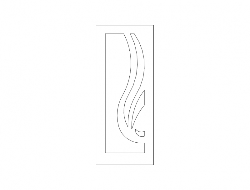 طرح مدل cin مناسب برای استفاده در دستگاه های cnc چوب و cnc لیزر - cin modeli dxf file