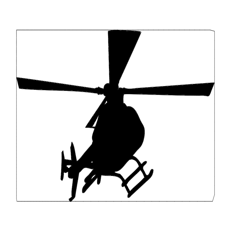 طرح هلی مناسب برای استفاده در دستگاه های cnc چوب و cnc لیزر - heli dxf file