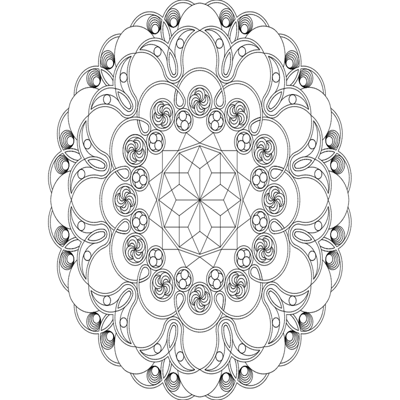 طرح جغرافیایی مناسب برای استفاده در دستگاه های cnc چوب و cnc لیزر - geo design dxf file