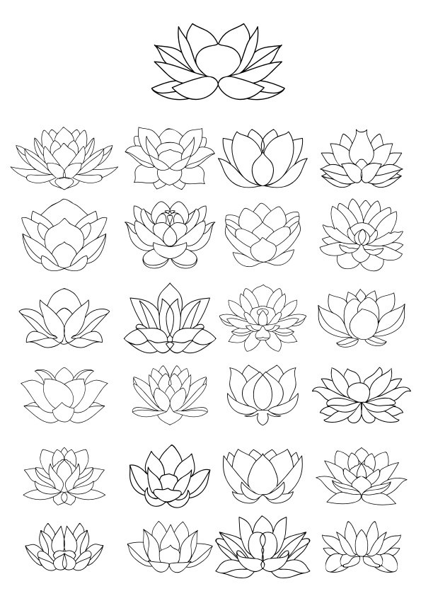 طرح گل مناسب برای استفاده در دستگاه های cnc چوب و cnc لیزر - flowers cdr file