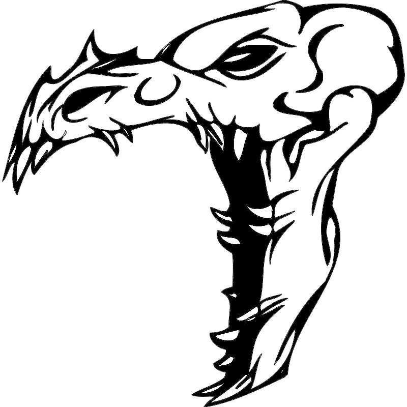 طرح جمجمه شماره 015 مناسب برای استفاده در دستگاه های cnc چوب و cnc لیزر - skull 015 dxf file