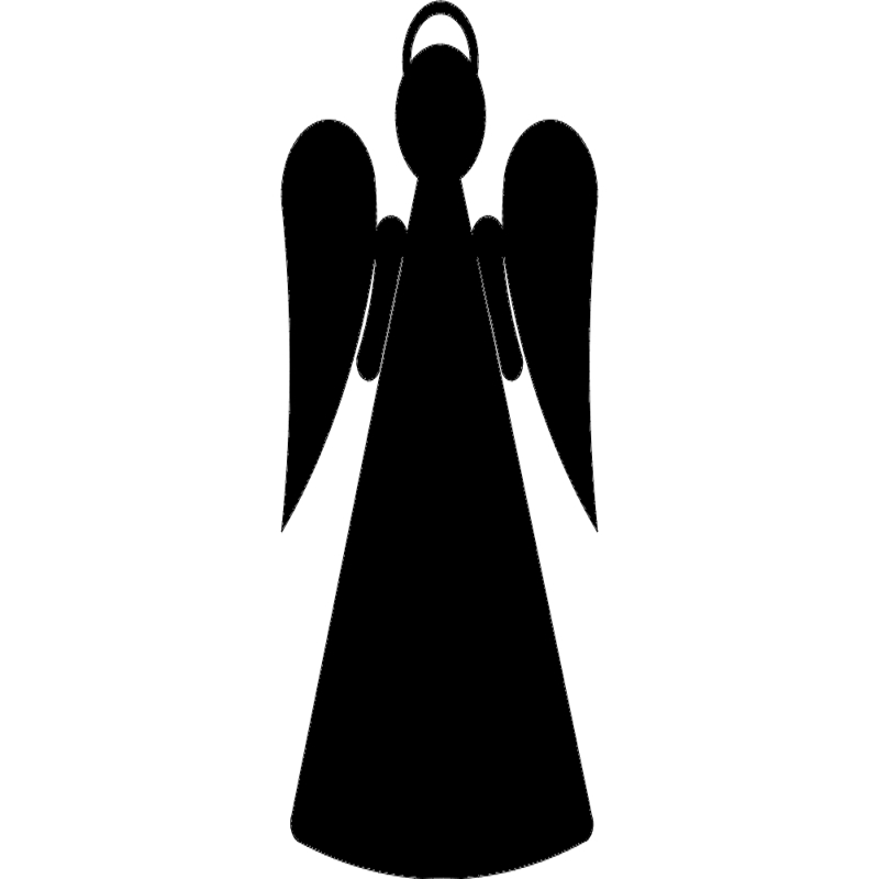 طرح فرشته شماره ۲b مناسب برای استفاده در دستگاه های cnc چوب و cnc لیزر - angel stake 2b dxf file