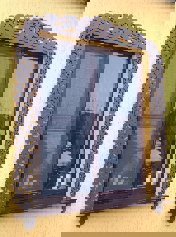 طرح قاب پنجره‌های حکاکی شده تزئینی با ، تخته سه لا مناسب برای استفاده در دستگاه های cnc چوب و cnc لیزر - laser cut decorated ornamental carved windows frame platband