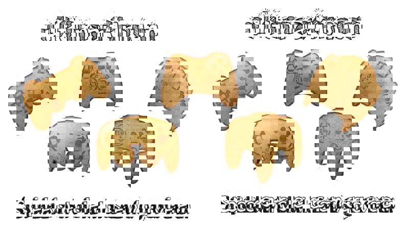 طرح دسته بازی مناسب برای استفاده در دستگاه های cnc چوب و cnc لیزر - laser cut game controller