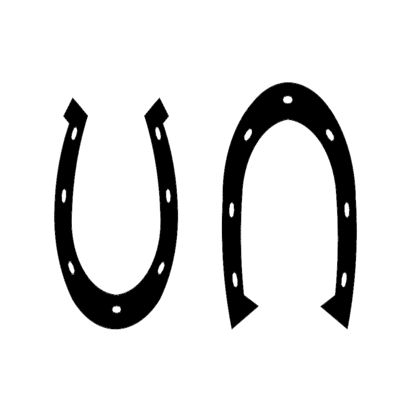 طرح نعل اسب ۲ مناسب برای استفاده در دستگاه های cnc چوب و cnc لیزر - horseshoe 2 dxf file