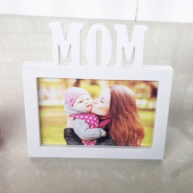 طرح قاب عکس روز مادر مناسب برای استفاده در دستگاه های cnc چوب و cnc لیزر - laser cut mothers day photo frame