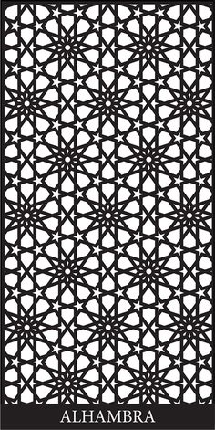 طرح پرده تزئینی مناسب برای استفاده در دستگاه های cnc چوب و cnc لیزر - decorative screen dxf file