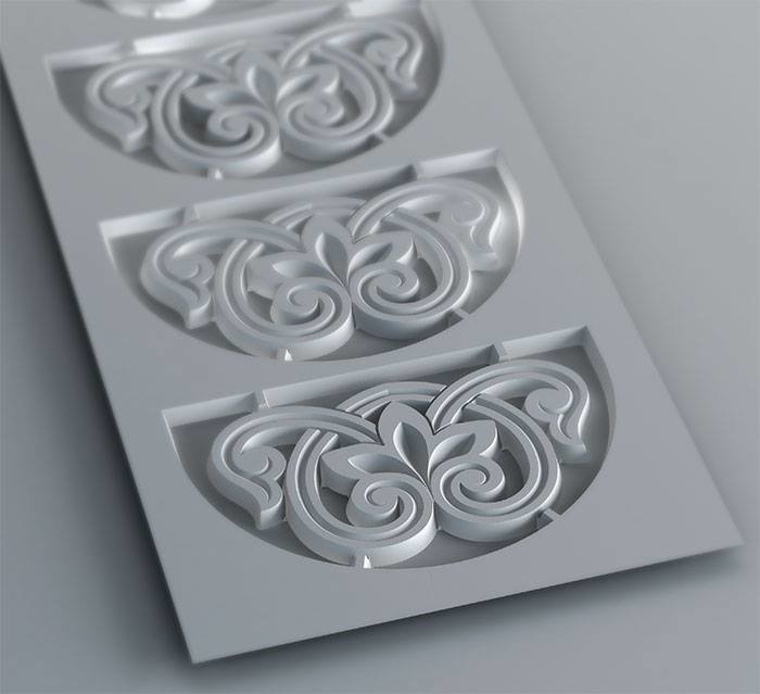 طرح المنت 1 مناسب برای استفاده در دستگاه های cnc چوب و cnc لیزر - Design and vector for CNC machine